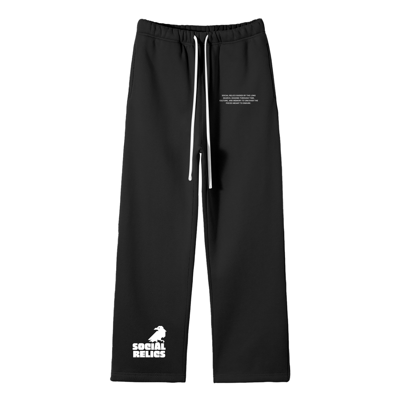 Social Relics™ Chronos Tour Sweatpants – Black