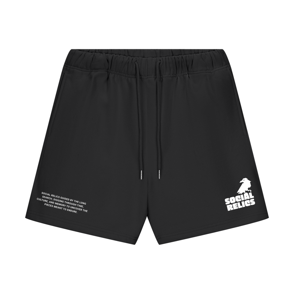 Social Relics™ Chronos Tour Shorts – Black